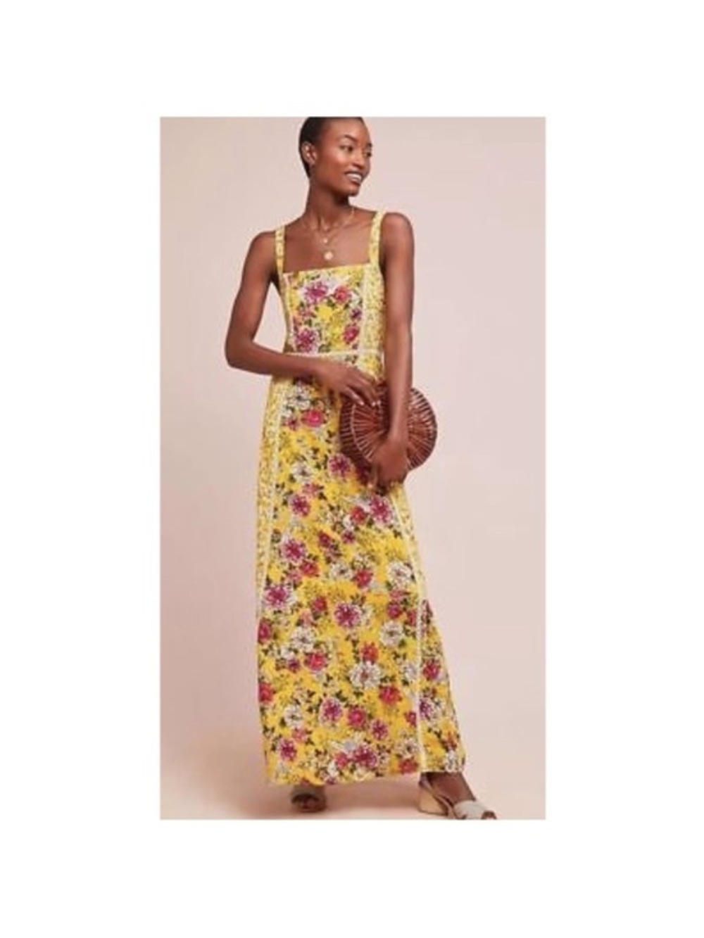 FARM RIO CANTONAL MAXI DRESS